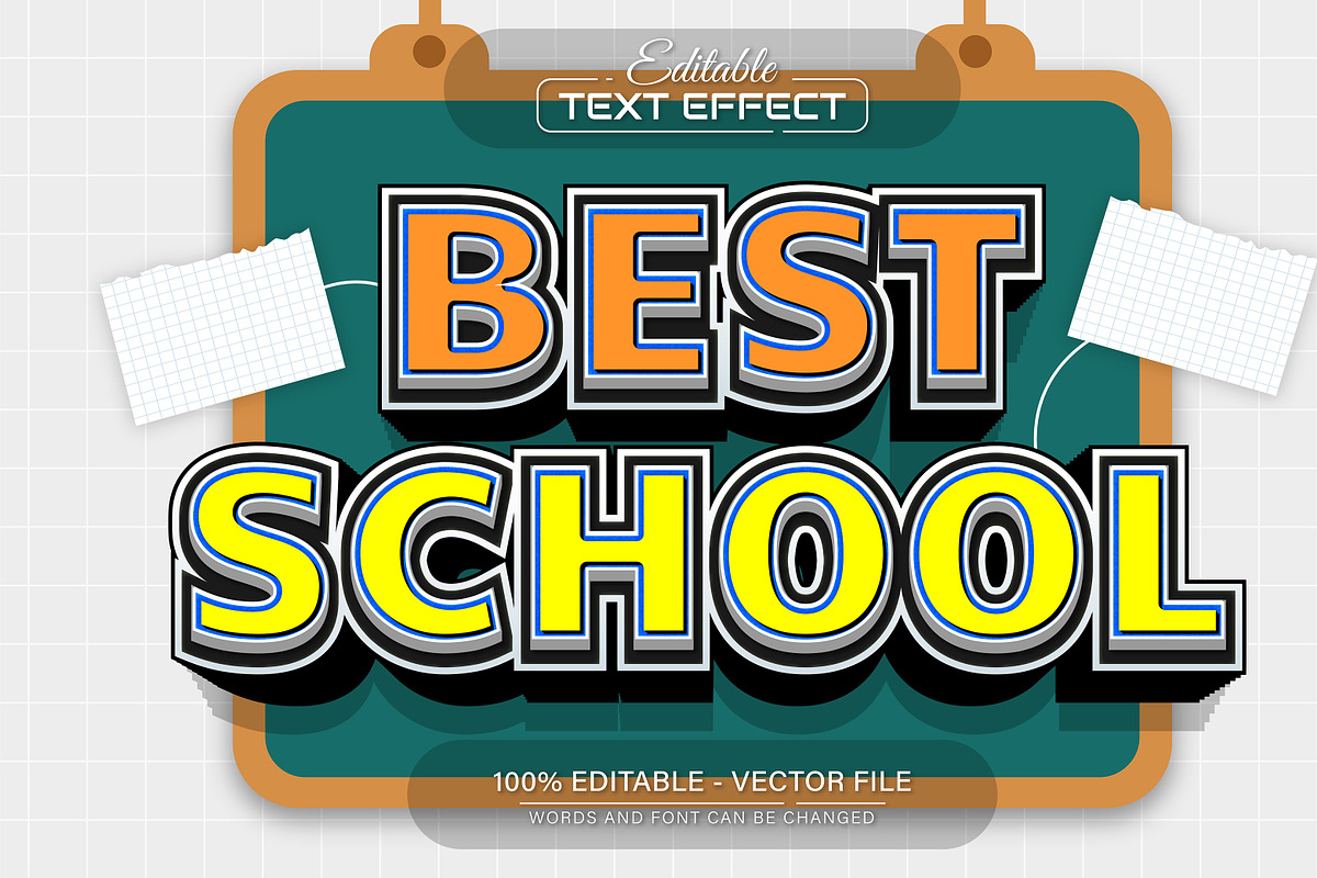 3D Text Effects Collection Vol 24, a Graphic by Aglonemadesign (Photo 3 of 9)