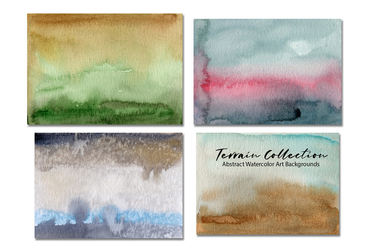 Terrain Watercolor Abstract Textures, a Texture Graphic by Marmoris.Arts (Photo 19 of 20)