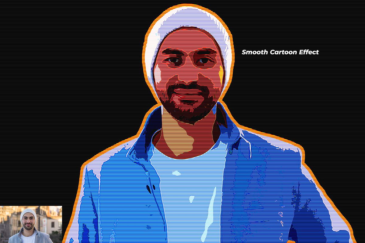 Pop Cartoon Studio FX Photoshop, an Action Add-On by Studio Retouch (Photo 11 of 14)
