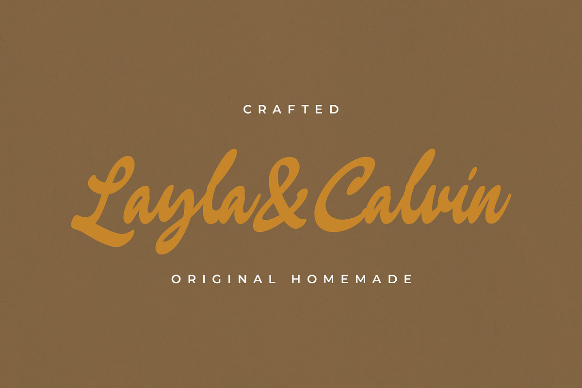 Crenalia Vintage Script Font, a Script Font by RantautypeStudio (Photo 10 of 17)