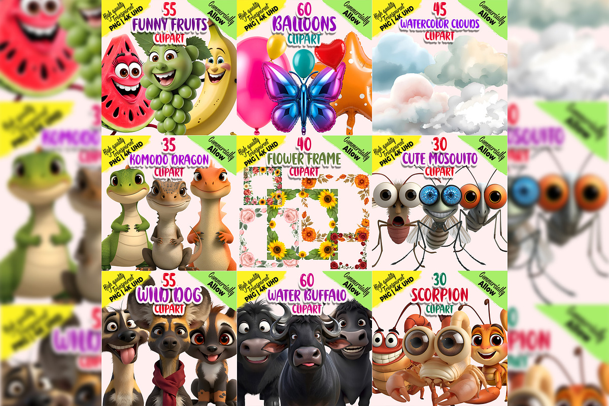Whole Shop 4K Clipart Bundle, an Object Graphic by M9 Design (Photo 6 of 9)