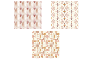 Dusty Pink Boho Nursery Backgrounds