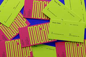 Urban Business Card Mockup Kit