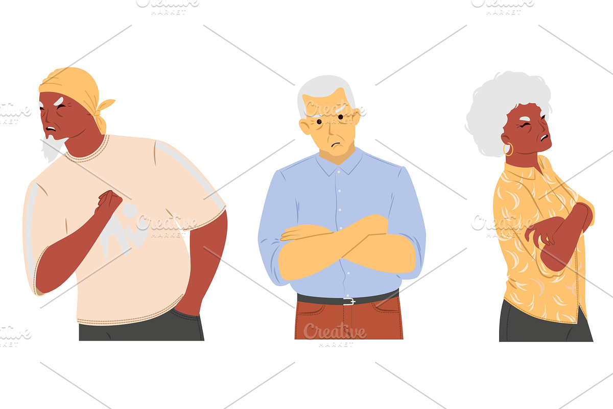 Three distinct individuals show, an Illustration by SiberianArt