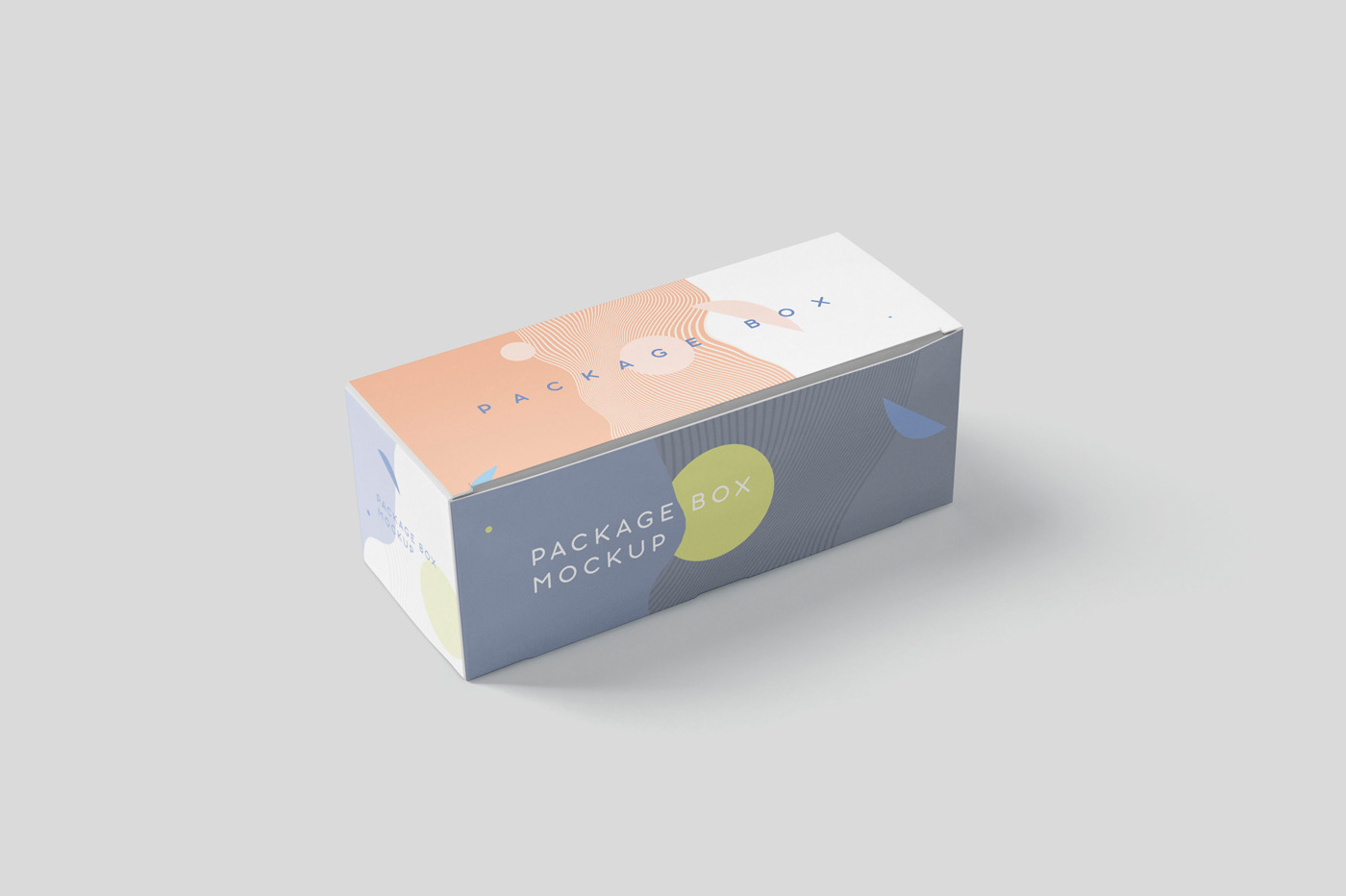 Package Box Mock-Up - Wide Rectangle, a Packaging Mockup by GfxFoundry