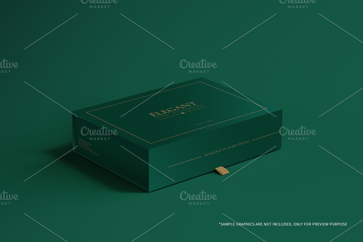 Magnetic Gift Packaging Box Mockups, a Packaging Mockup by shaikerintu (Photo 8 of 17)