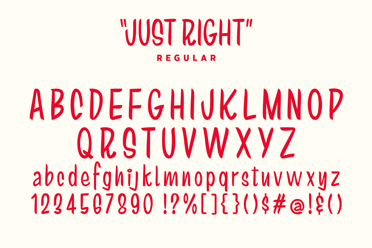 Just Right Casual Script, a Script Font by Price Foundry (Photo 2 of 8)