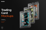 Trading Card Mockups, an Advertising Mockup by Mocku (Thumbnail 1 of 11)