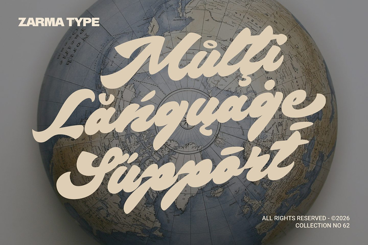 Bright Supply - Bold Script Font, a Script Font by Zarma Type (Photo 12 of 12)