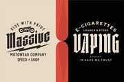 BLACK PARAMOUNT | Blackletter, a Blackletter Font by Havinkpen (Thumbnail 7 of 9)