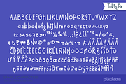 Tokig Px font  family, a Script Font by Letradora (Thumbnail 5 of 6)