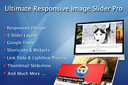 Ultimate Responsive Image Slider Pro, a Plug-in Add-On by Weblizar Themes & Plugin (Thumbnail 1 of 7)