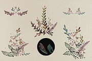 Leaves and Brunches, a Decorative Illustration by tinybunnyshop (Thumbnail 4 of 7)