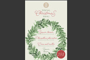Poster Christmas Menu Crown, a Print Template by McLittle Stock (Thumbnail 2 of 3)