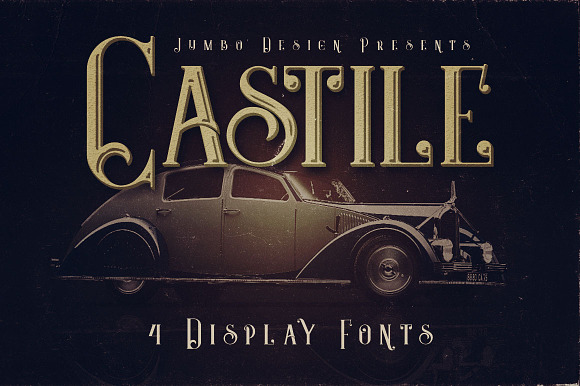 Castile - Display Font preview 7