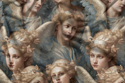 Angelic - Seamless Angel Artwork, a Pattern Graphic by Pixel Perfect Patterns (Thumbnail 4 of 9)