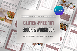 Gluten-Free Beginners eBook | Canva