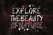 Bustro Brush Font, a Handwritten Font by Graphicxell (Thumbnail 2 of 6)