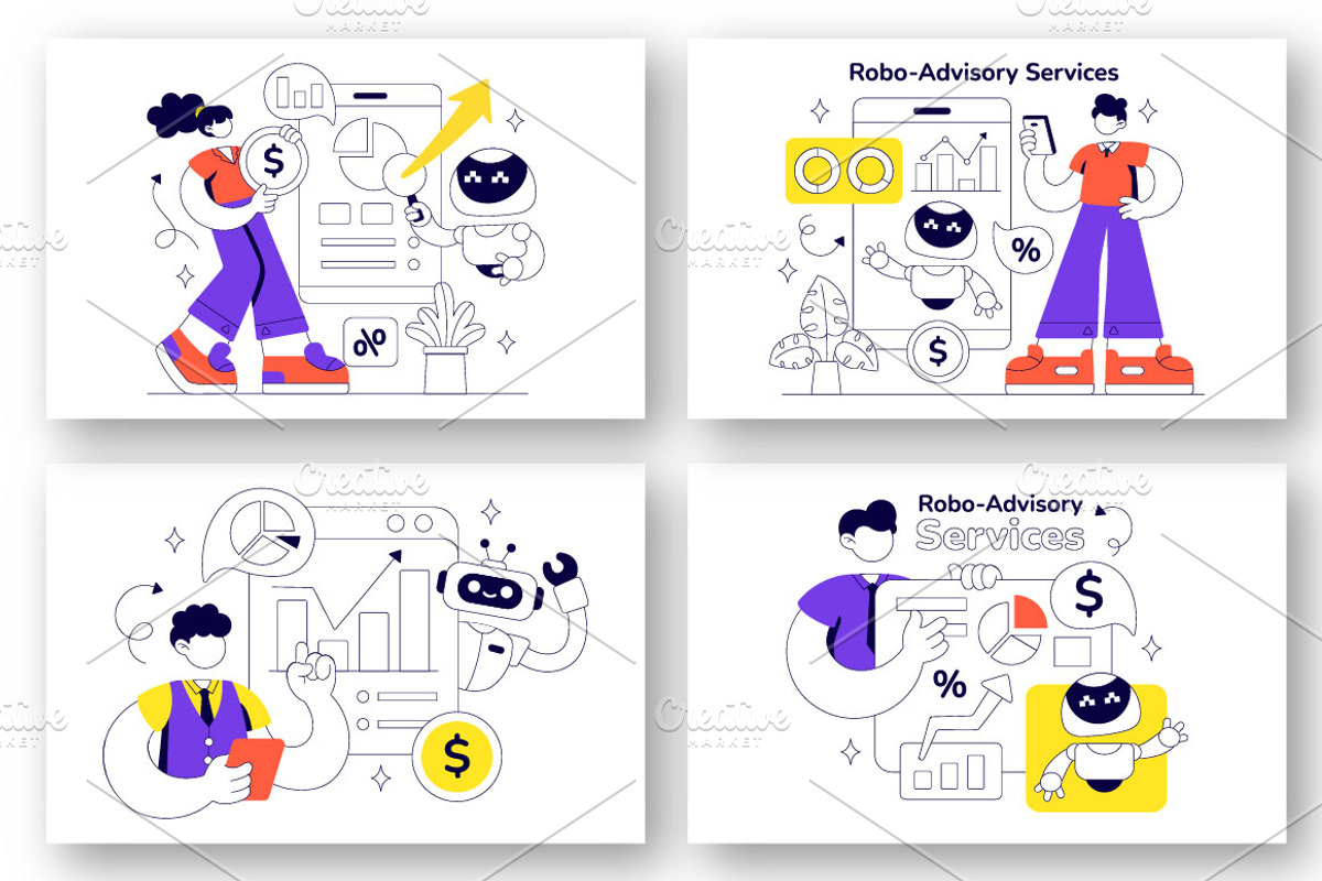 10 Robo Advisory Services, a Technology Illustration by denayunebgt (Photo 2 of 4)