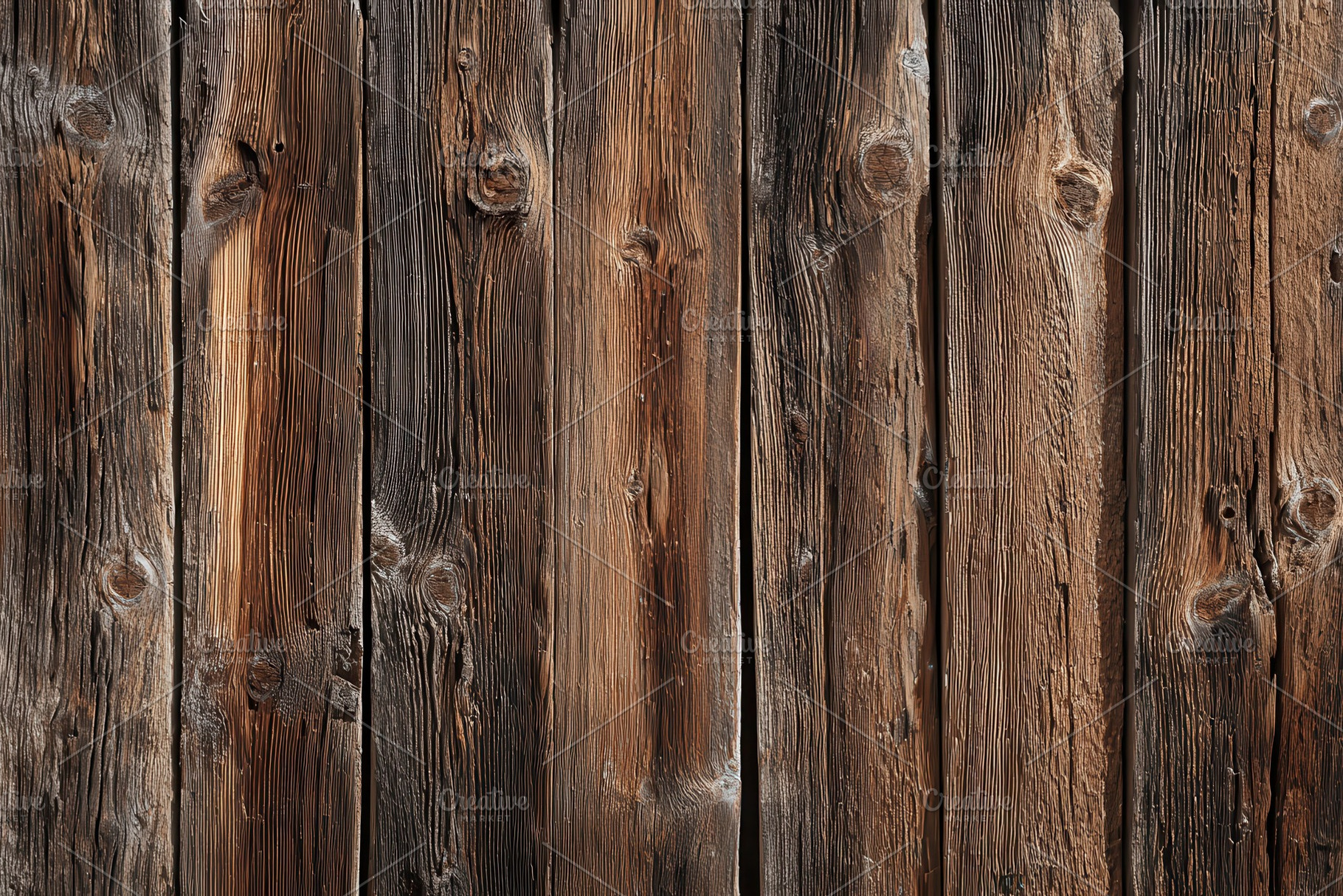 Rustic Weathered Wooden Planks Backg, a Photo by Pixeness Studio