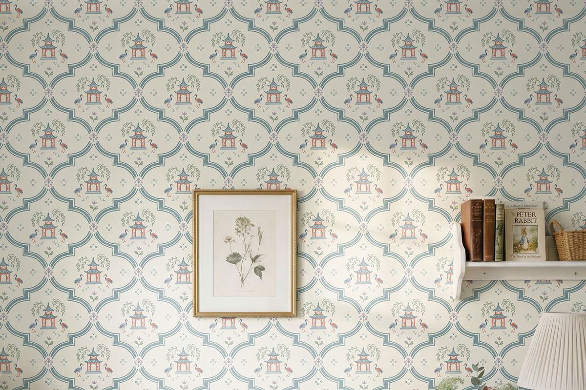 Nursery Wallpaper Mockup PSD, a Household Mockup by 1001 mockups (Photo 6 of 9)