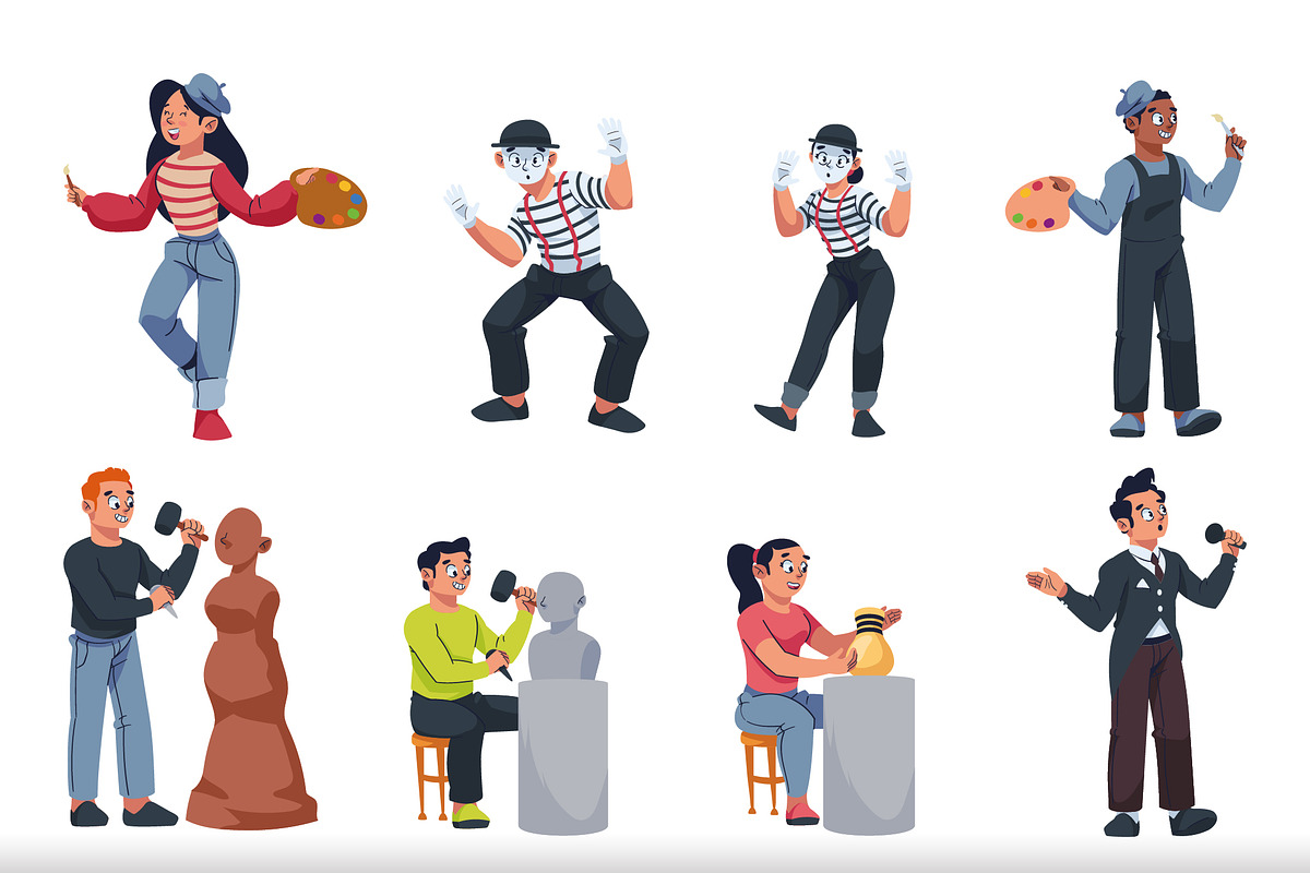 Creative Artists Character Set