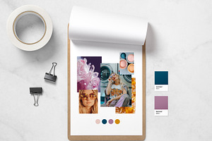 Moodboard Template Bundle Canva