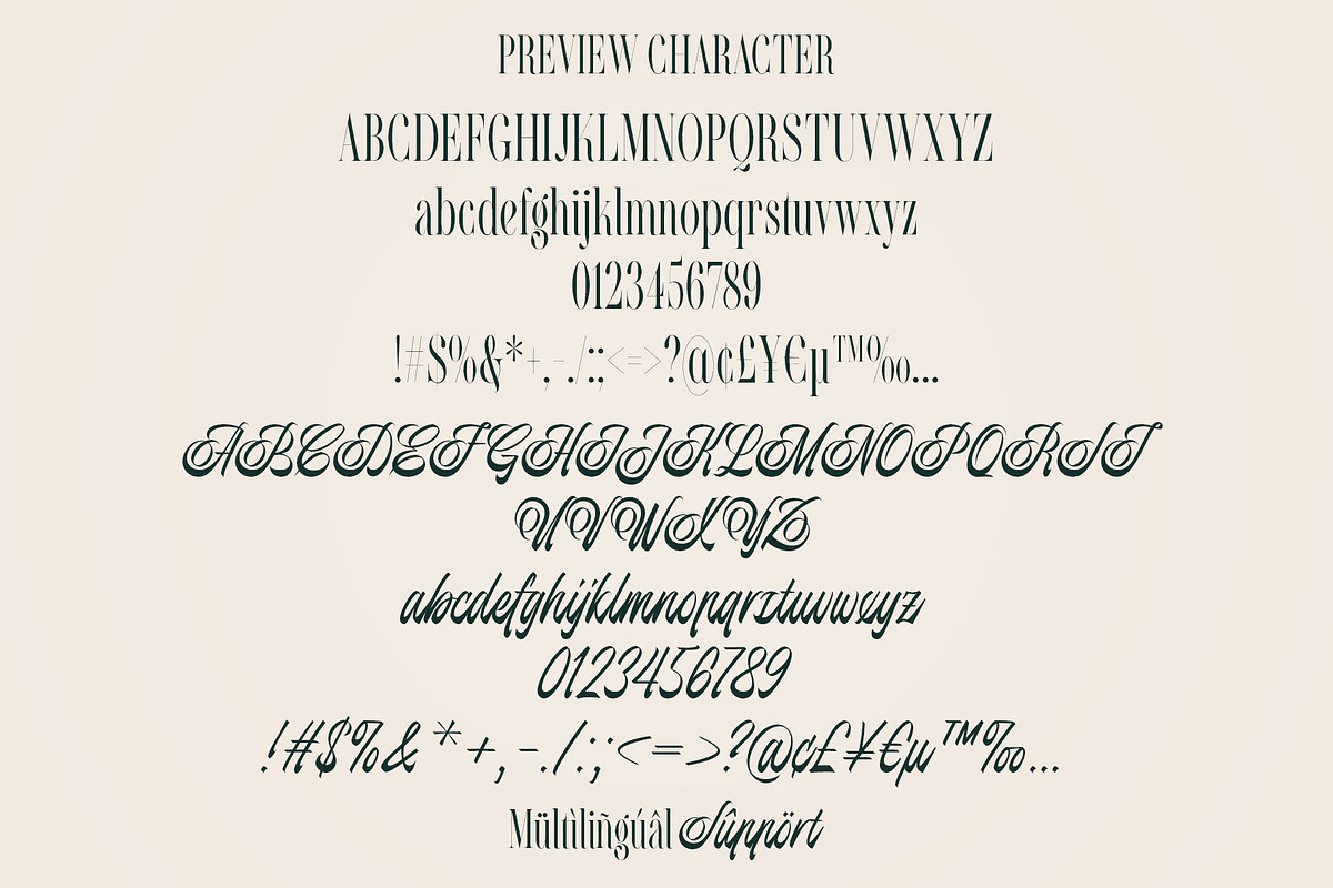 Pearline | Font Duo, a Script Font by Lemonthe (Photo 11 of 11)
