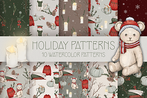 10 HOLIDAY PATTERNS