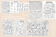 Garden coloring games and activities, an Education Illustration by Lexi Claus (Thumbnail 5 of 16)