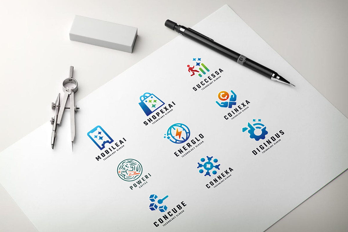 37 All in One Logos Vector Template, a Branding & Logo Template by Design_Planet (Photo 3 of 4)