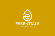 Letter E and Water Drip Logo Concept, a Branding & Logo Template by Signatoro (Thumbnail 3 of 3)