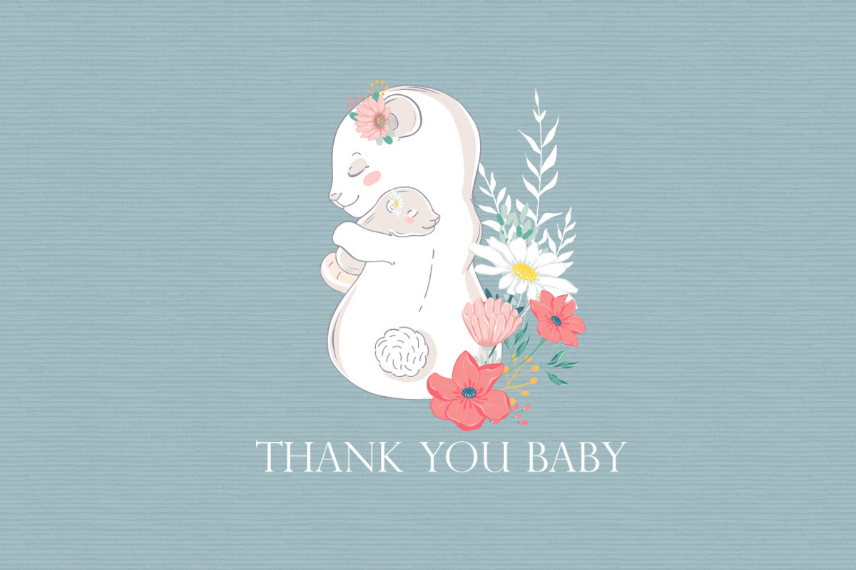 Mother and baby., an Animal Illustration by Luba Vega (Photo 11 of 11)