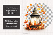 Whimsy Boho Fall Clipart, a Decorative Illustration by PaintPixelCo (Thumbnail 2 of 10)