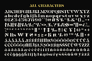 Nolex - Serif Stencil Font Display, a Serif Font by MaikoHatta (Thumbnail 6 of 8)