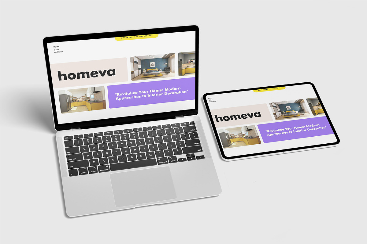 Homeva Product Catalog Powerpoint, a Presentation Template by TMint Creative (Photo 5 of 5)