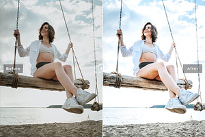 Blue Pastel Pro Lightroom Presets