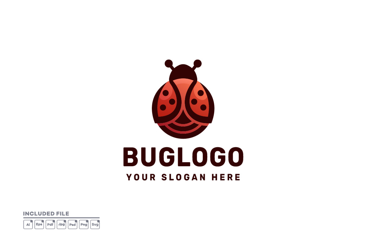 Bug Illustration Vector Logo, a Branding & Logo Template by yuanesei