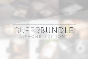 iPhone Mock-Ups: Super Bundle [-75%]