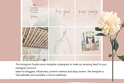 18 Post Instagram Puzzle Template, a Social Media Template by Tegefeldt Design (Thumbnail 4 of 6)