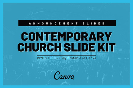Canva Church Slide Kit Templates