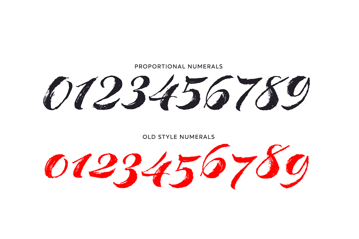 Rough Love Script Typeface preview 7