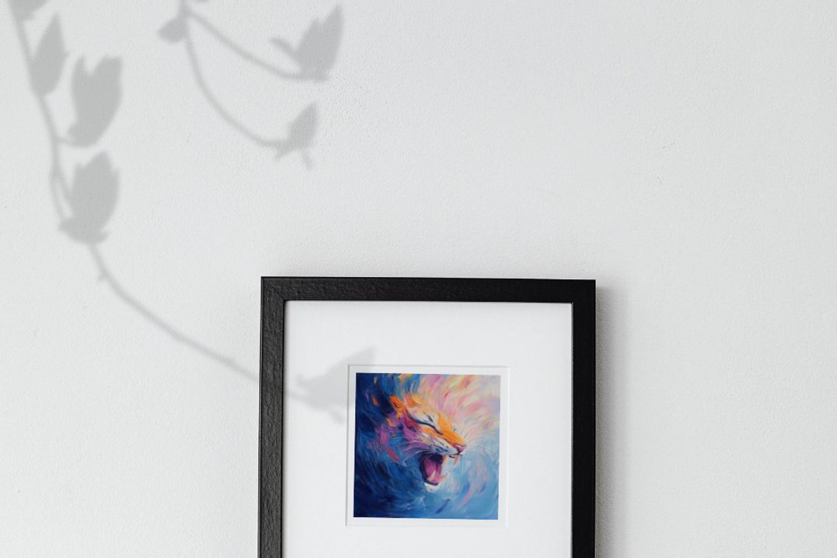 Majestic Tiger Art Set, an Animal Illustration by pictures for you (Photo 5 of 22)
