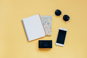 Travel planning concept containing art, artwork, and background, an Arts & Entertainment Photo by Nuchylee Photo