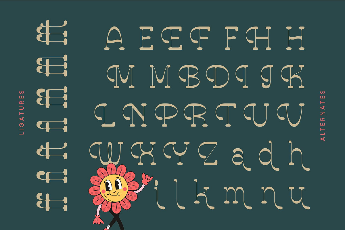 Thayla Mifikan Retro Serif Font, a Serif Font by timelesstype.co (Photo 17 of 20)