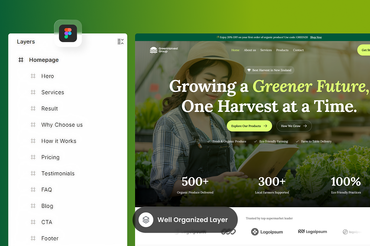 GreenHarvest - Agriculture preview 2