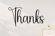 Sometimes | Script Font, a Handwritten Font by Scratchones (Thumbnail 9 of 9)