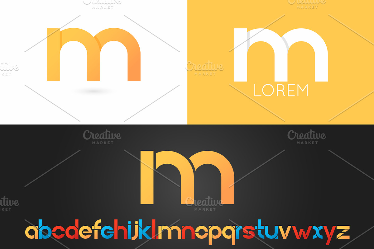 Letter M logo vector icon, a Branding & Logo Template by PushLogo (Photo 1 of 3)