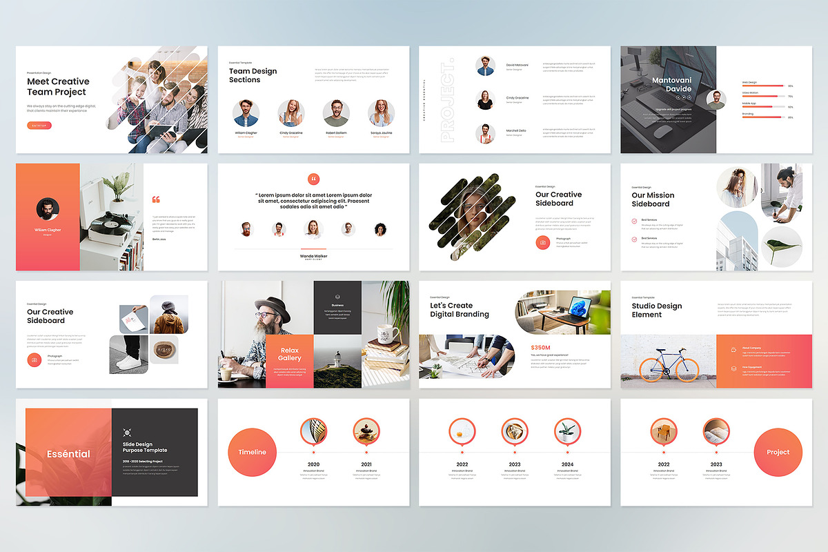 Quarto Presentation Template, a Presentation Template by Rocketstill (Photo 3 of 7)