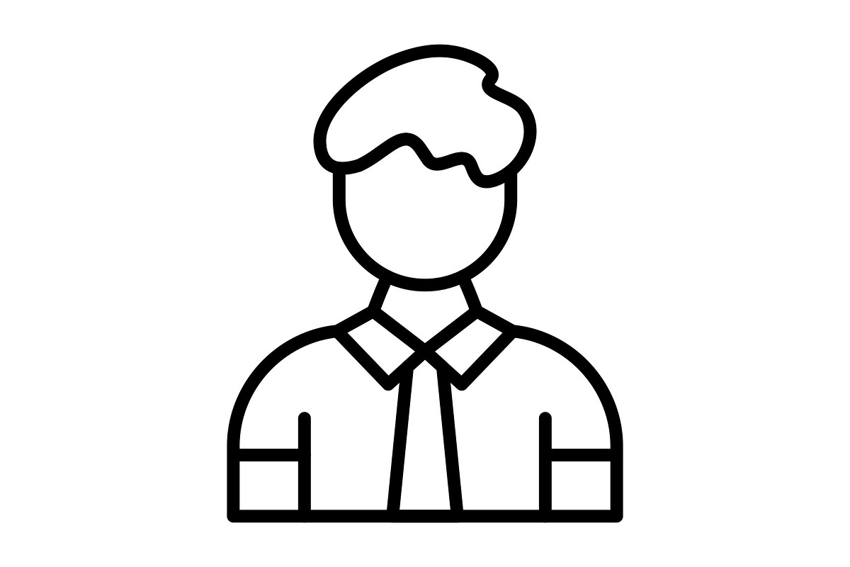 Client Line Icon, an Icon by Pexelpy